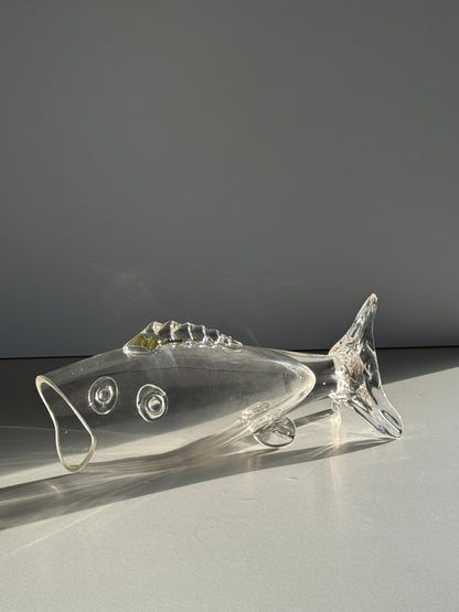 Murano fish vase