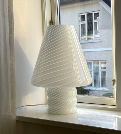 Murano mushroom lamp