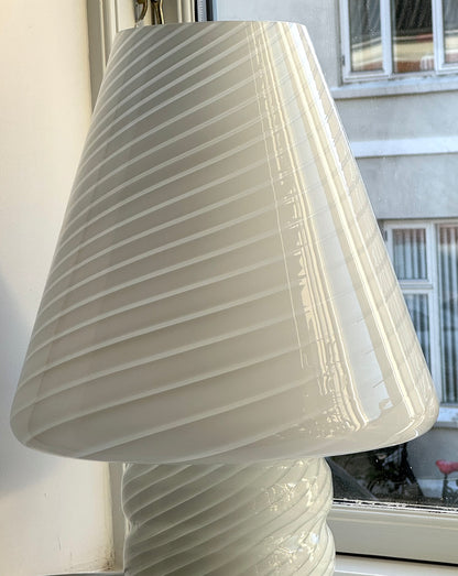 Murano mushroom lamp