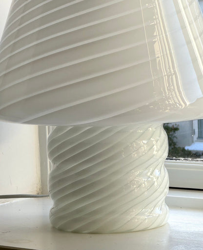 Murano mushroom lamp