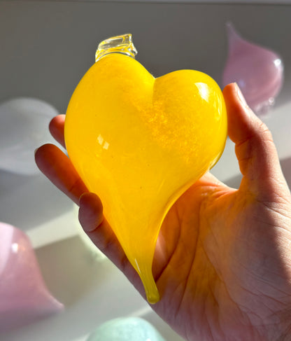 Handmade glass ornaments