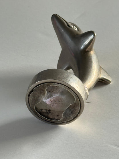 Standing dolphin bottle opener