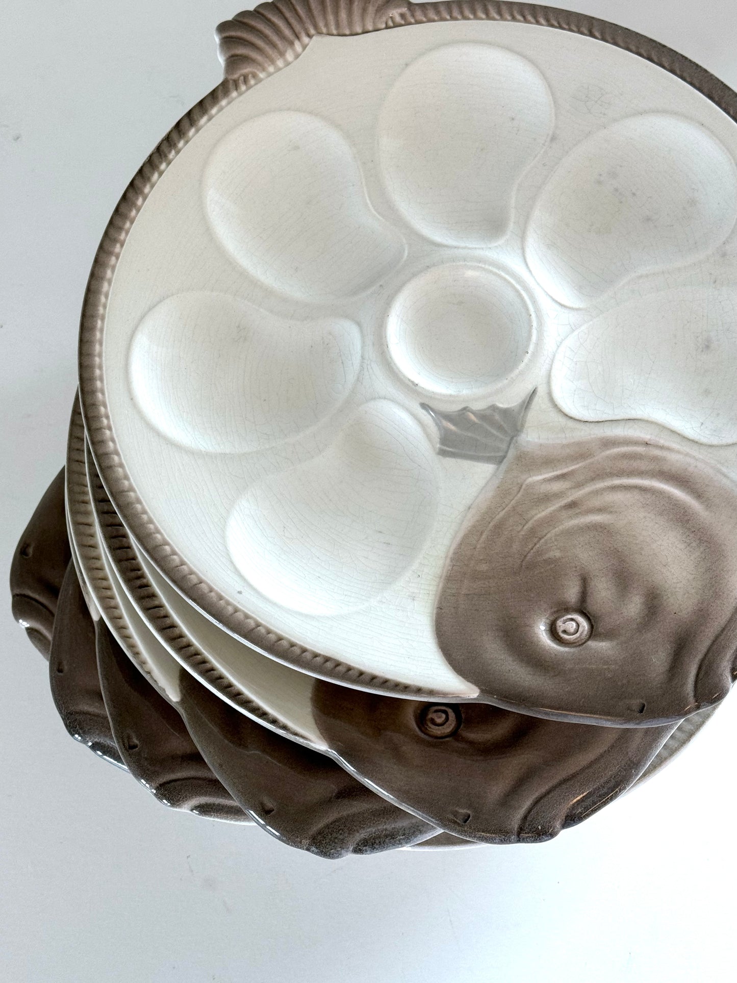 Fish oyster plates