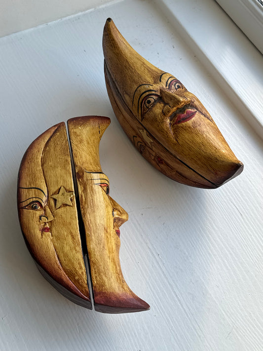 Wooden moon box