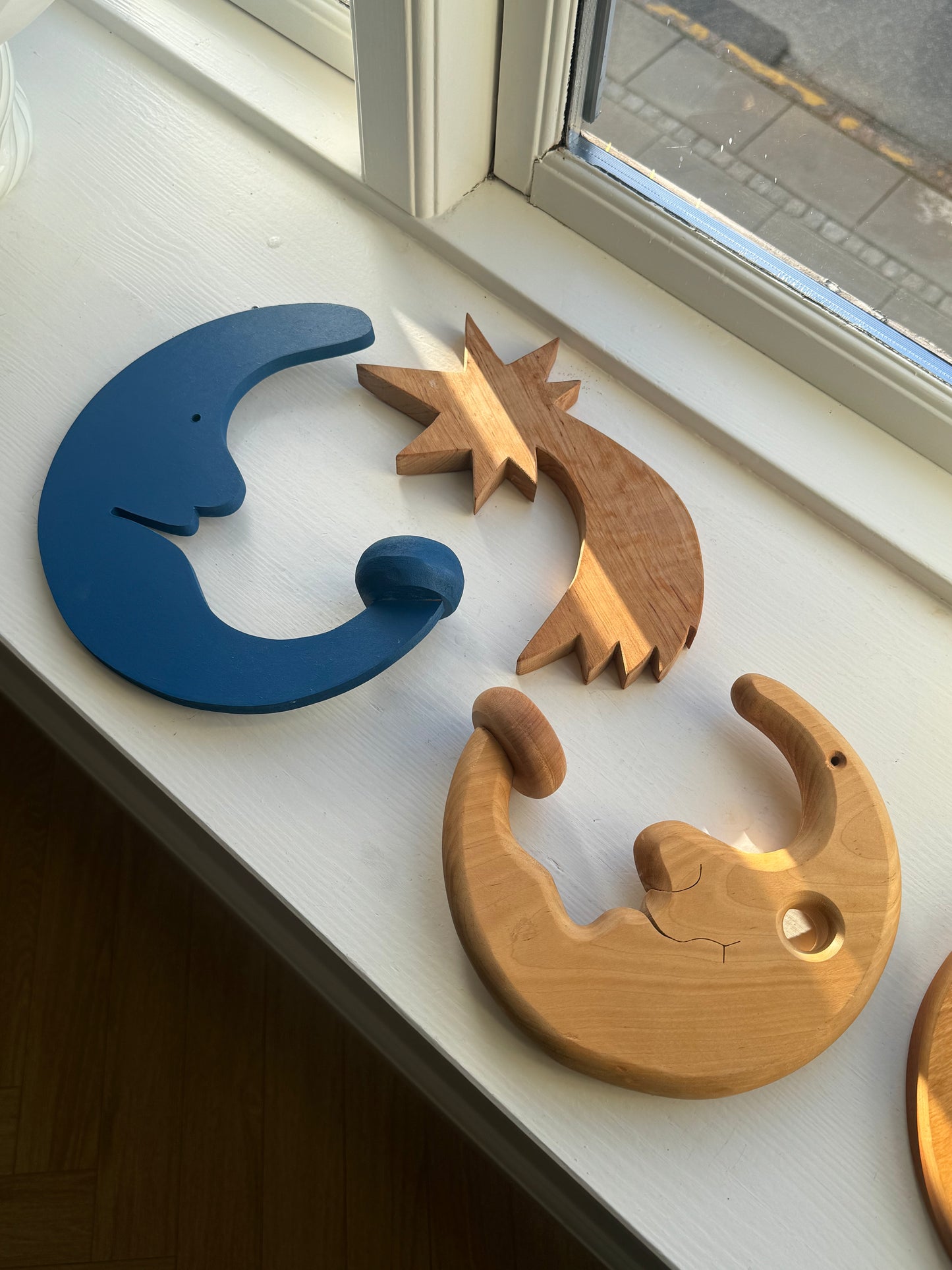 Wooden moons