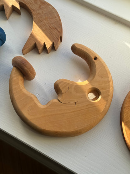 Wooden moons