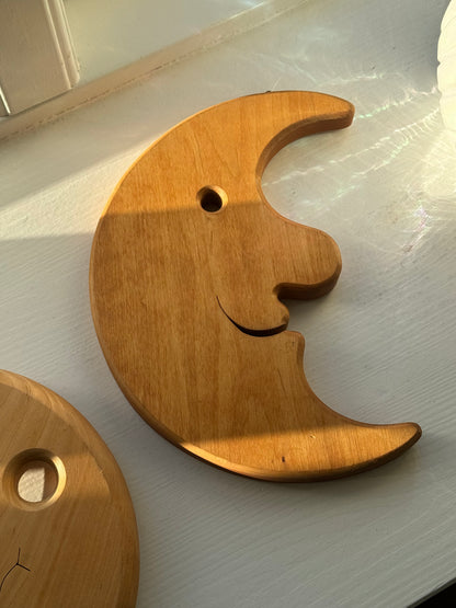 Wooden moons