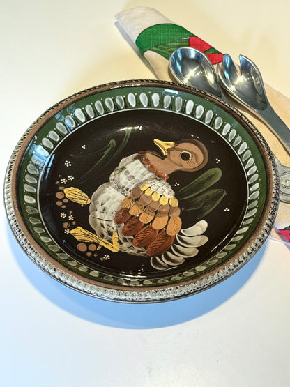 Ceramic turkey dish