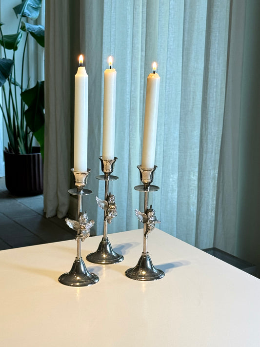 Angel candle holder
