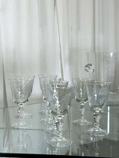 Luminarc wine glasses