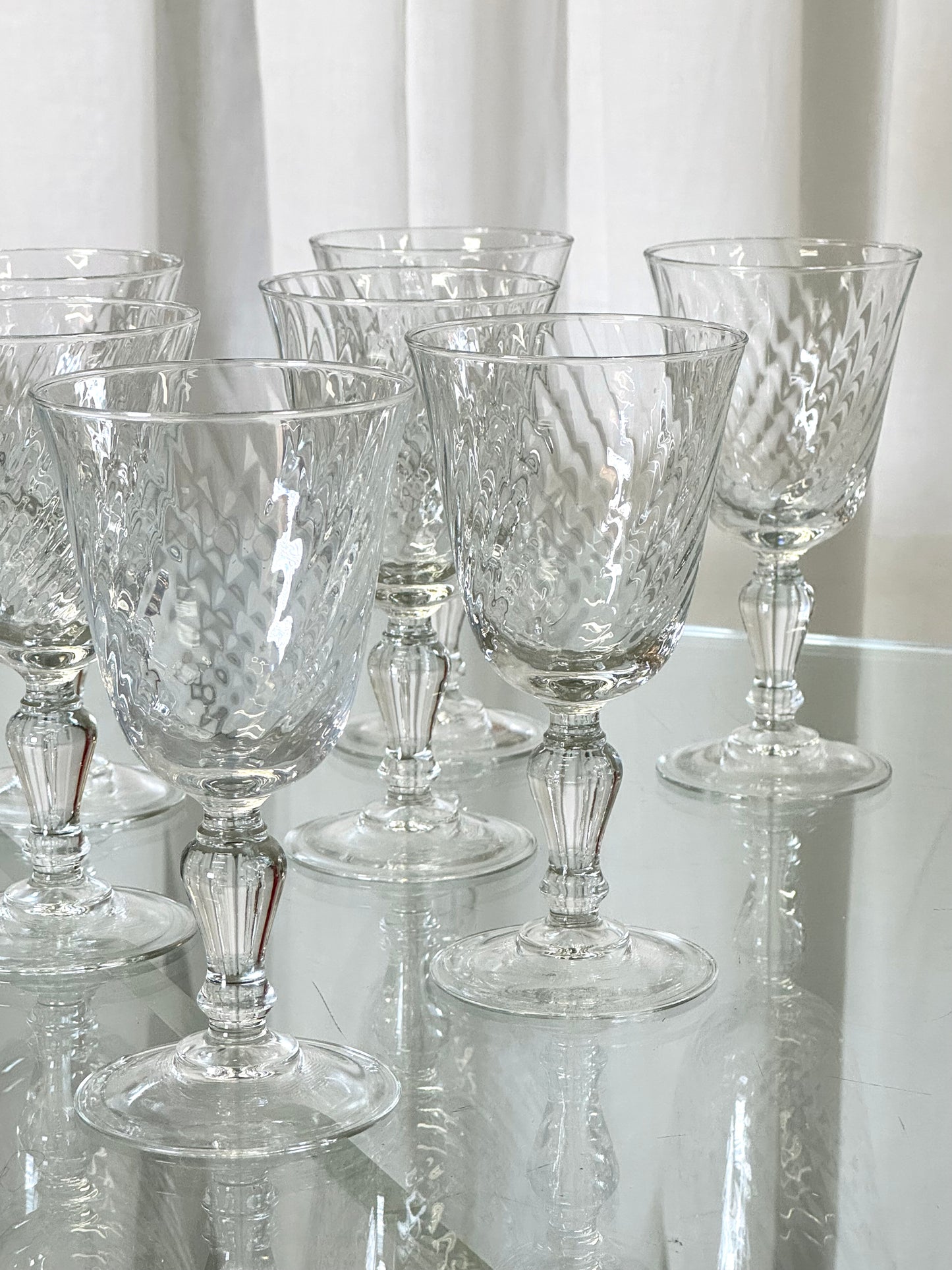 Luminarc wine glasses