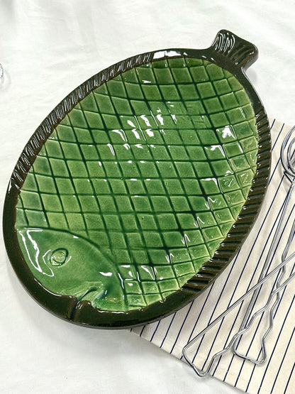 Ceramic fish dish