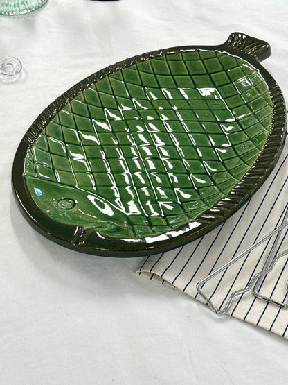 Ceramic fish dish