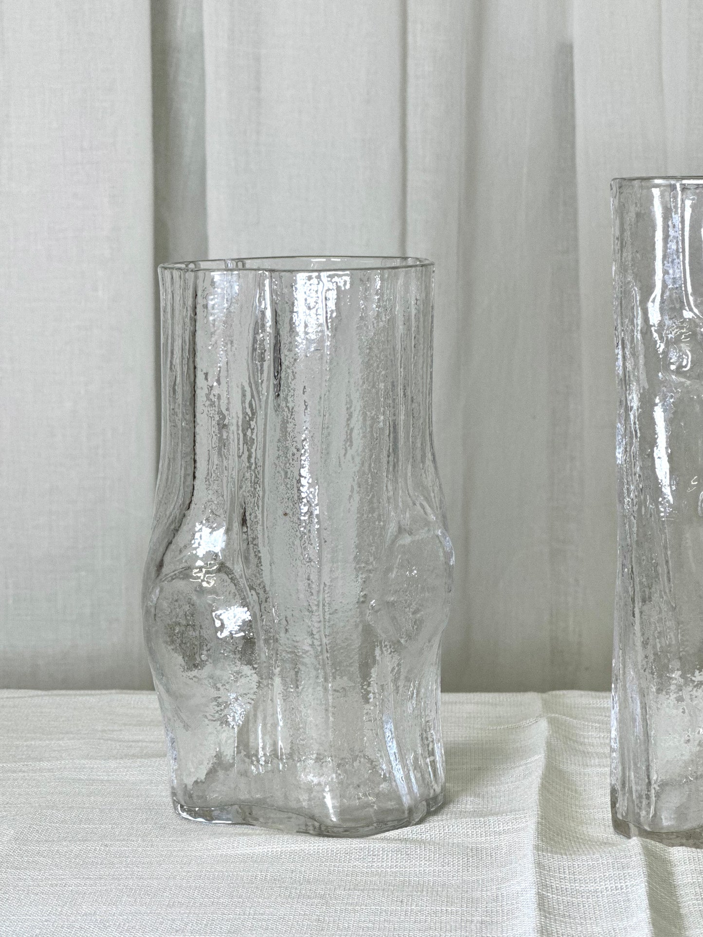 Hanmade glass vases