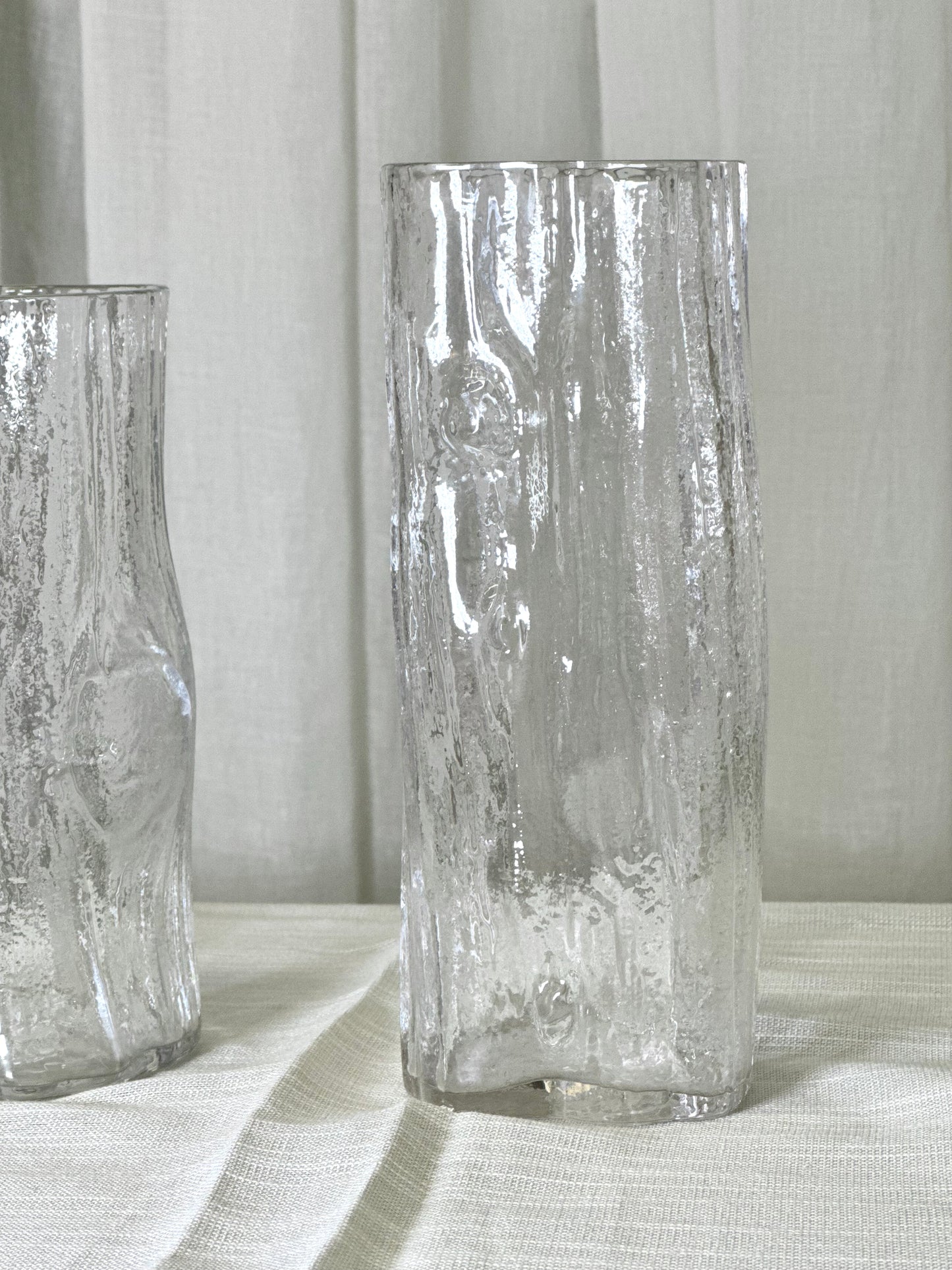 Hanmade glass vases