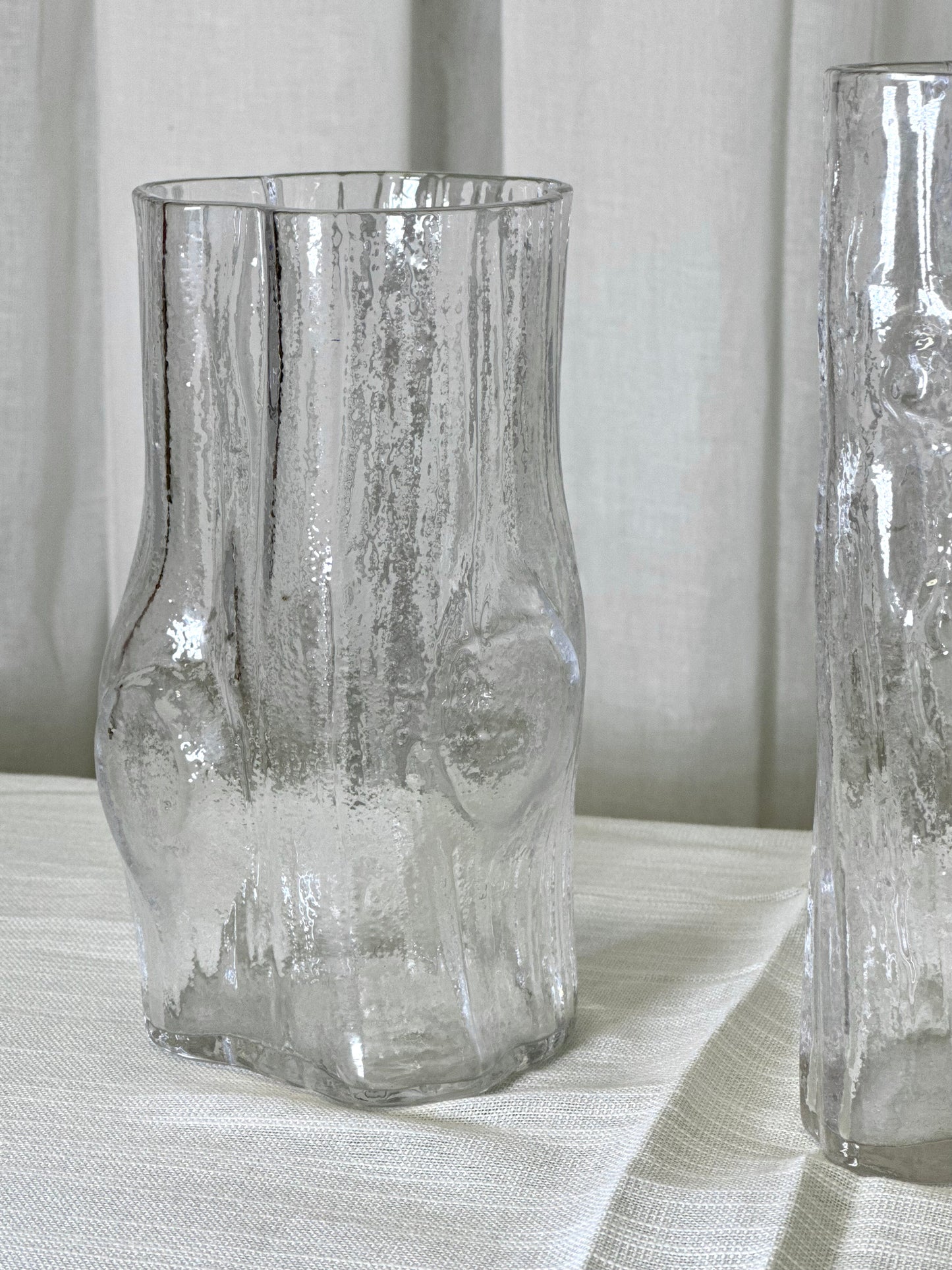 Hanmade glass vases