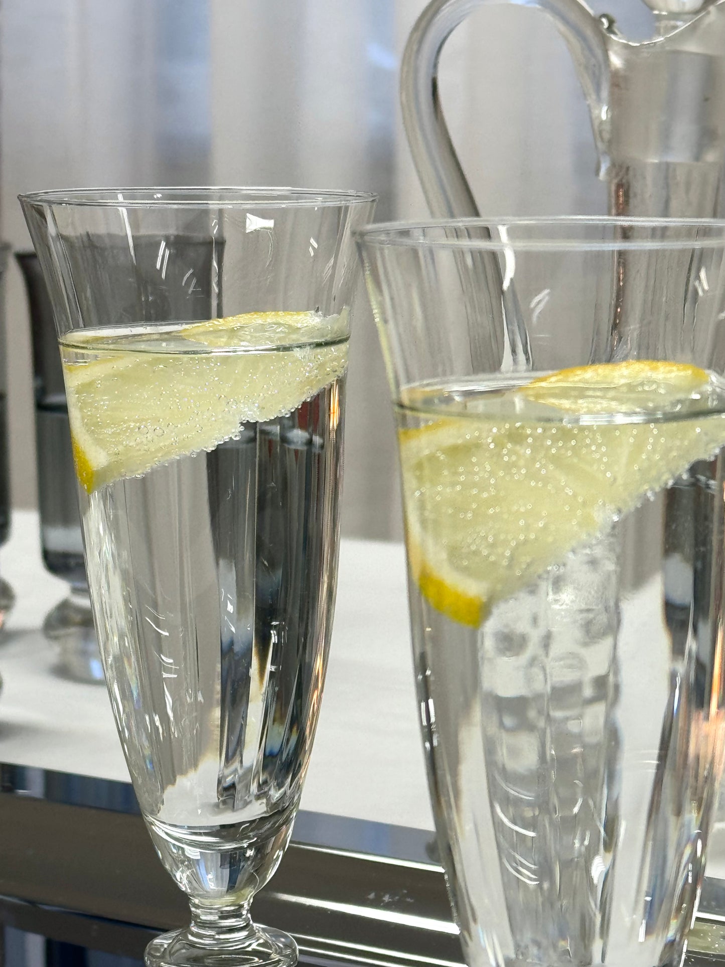 Champagne glasses