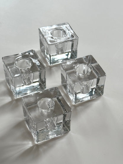 Squared candleholders