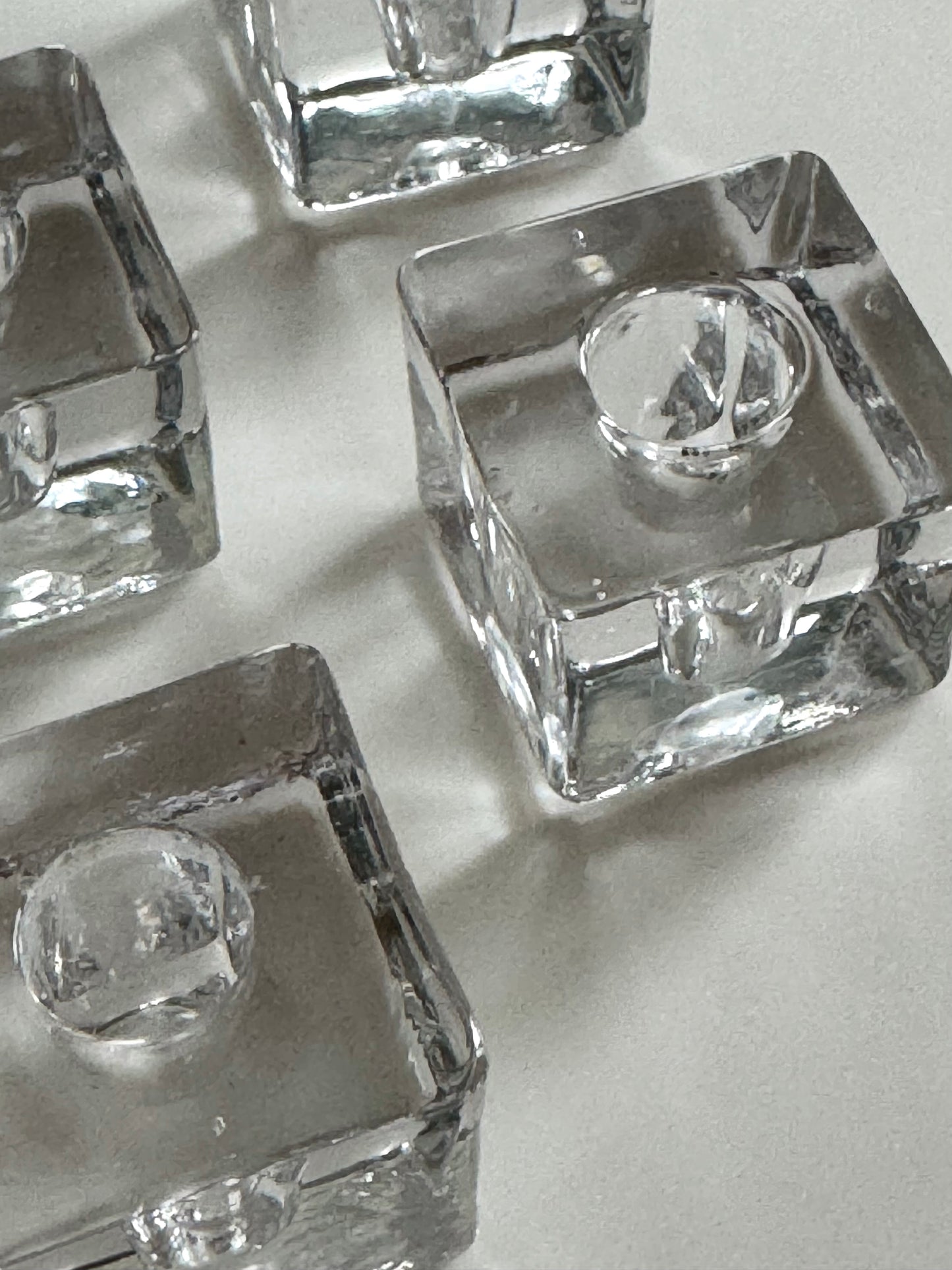 Squared candleholders
