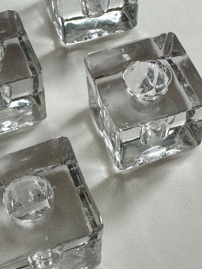 Squared candleholders