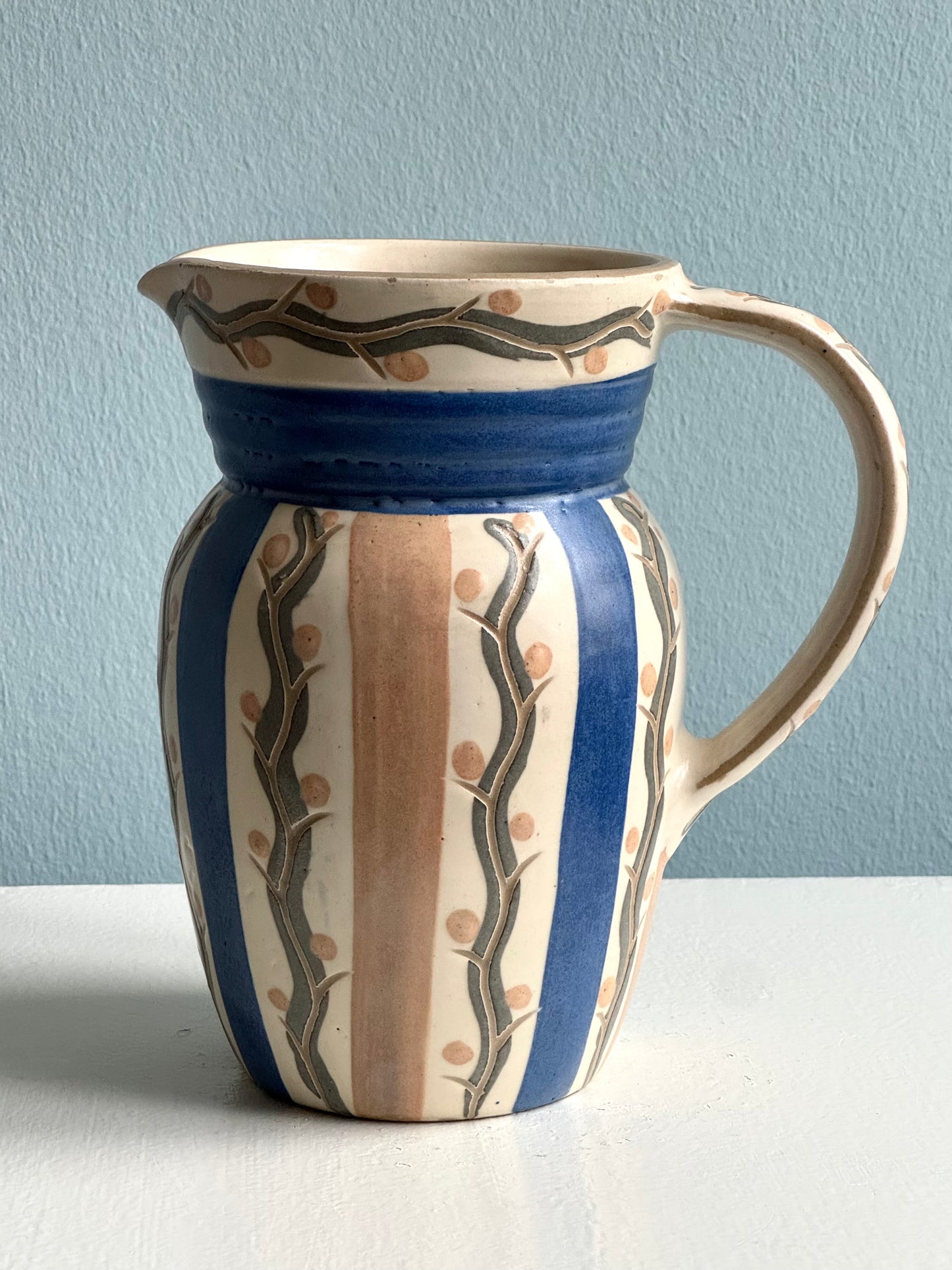 Ceramic pitcher