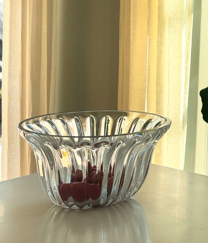Big glass bowl