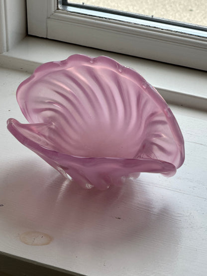 Murano clam vase