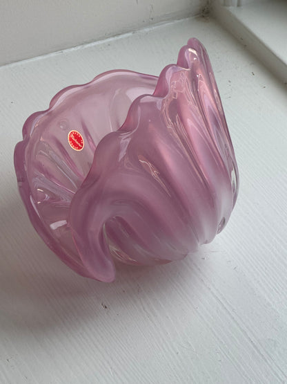 Murano clam vase
