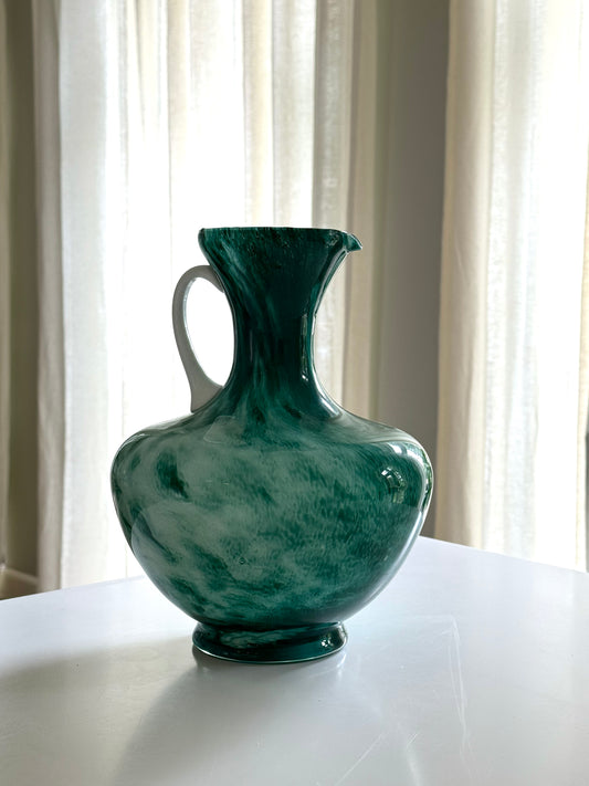Glass pitcher
