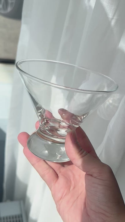 Chunky cocktail glasses