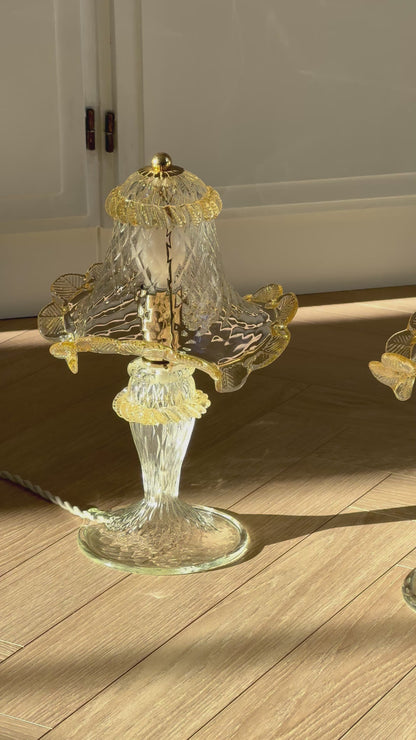 Vintage Murano lamps