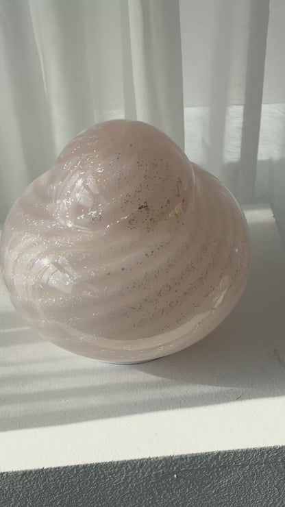 Pink Murano lamp
