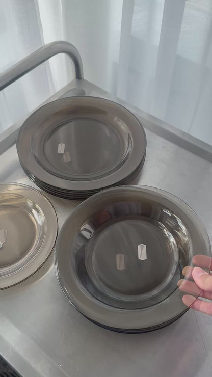 French glass plates