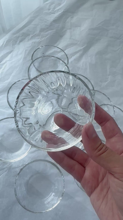 Crystal bowls