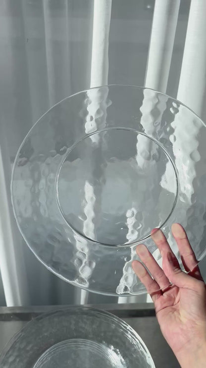 Heavy glass plates