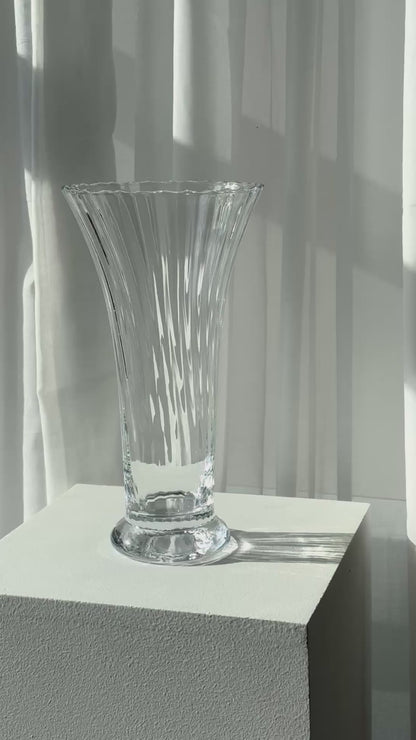 Crystal vase
